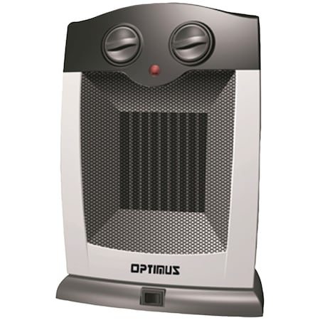 Optimus Portable Oscillating Ceramic Heater with Thermostat H-7248